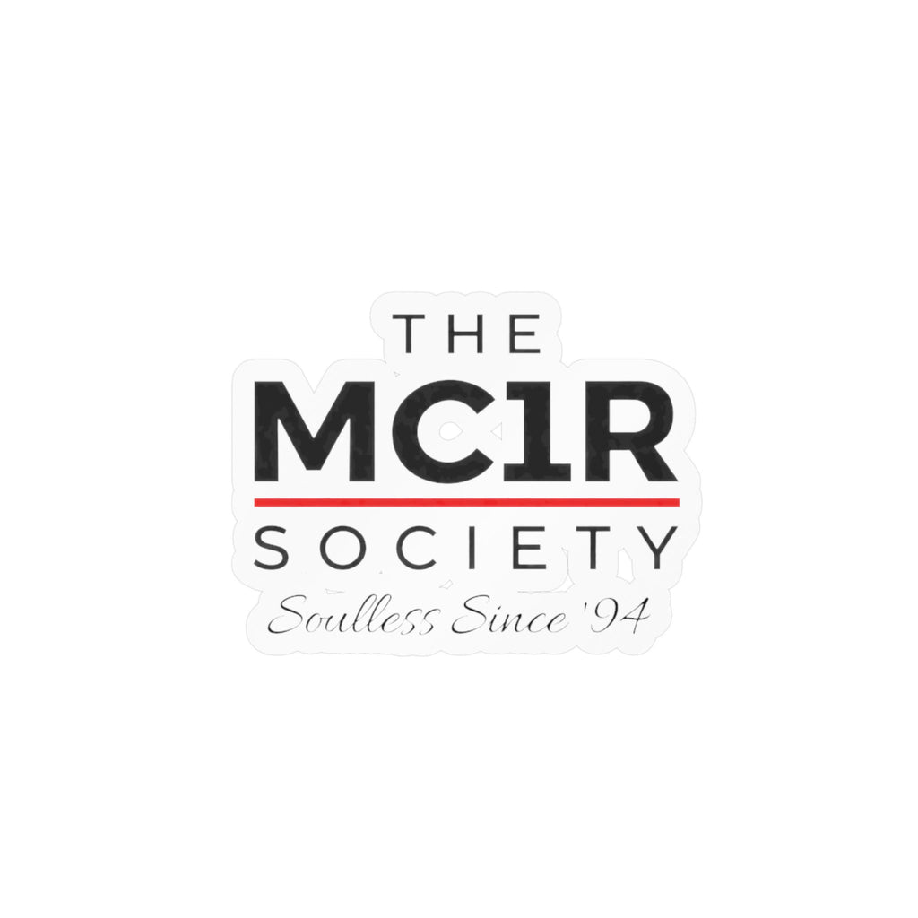 The MC1R Society Logo Sticker — Weatherproof Vinyl Decal for Gingers