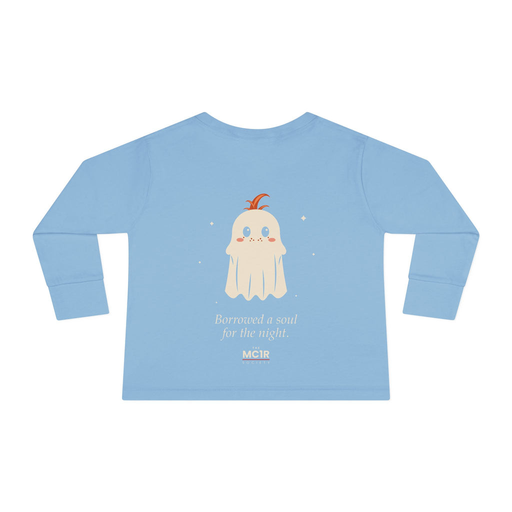 Little Ginger Ghost Toddler Long Sleeve Tee