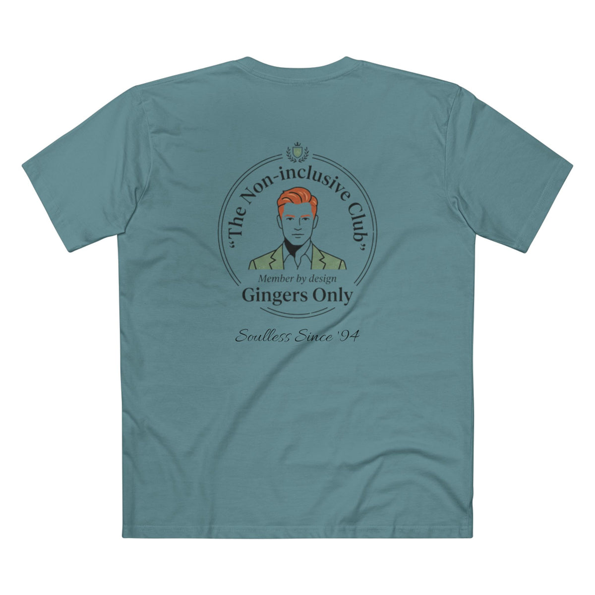 Gingers Only Tee — The Non-Inclusive Club | Redhead Pride Graphic Tee
