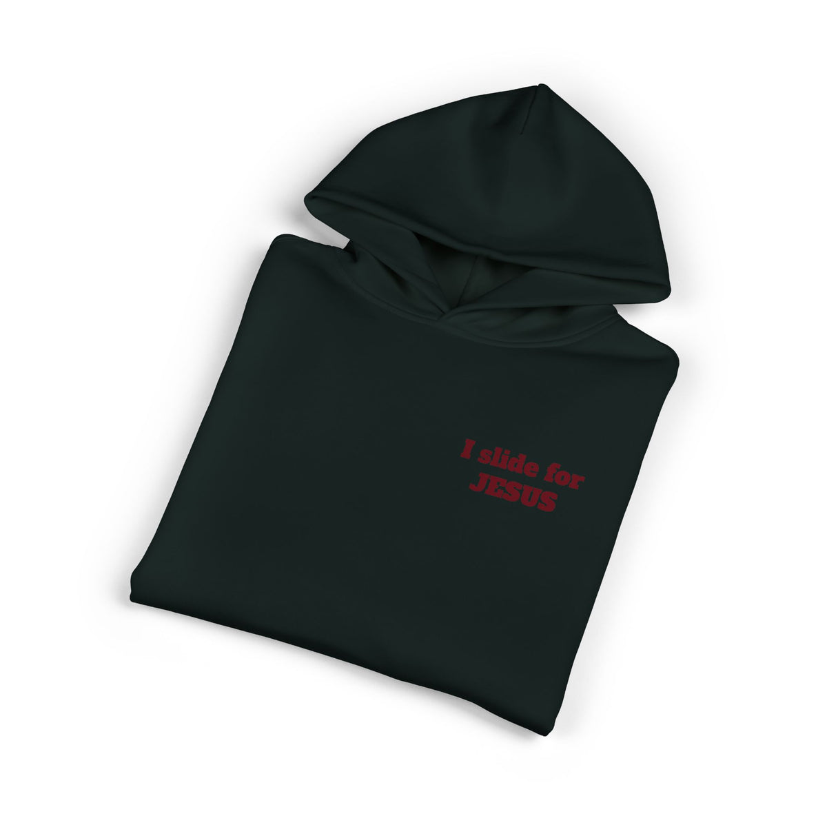 Slide for Jesus Hoodie — “You Gingas Know I Slide for JESUS” Black Relaxed Pullover