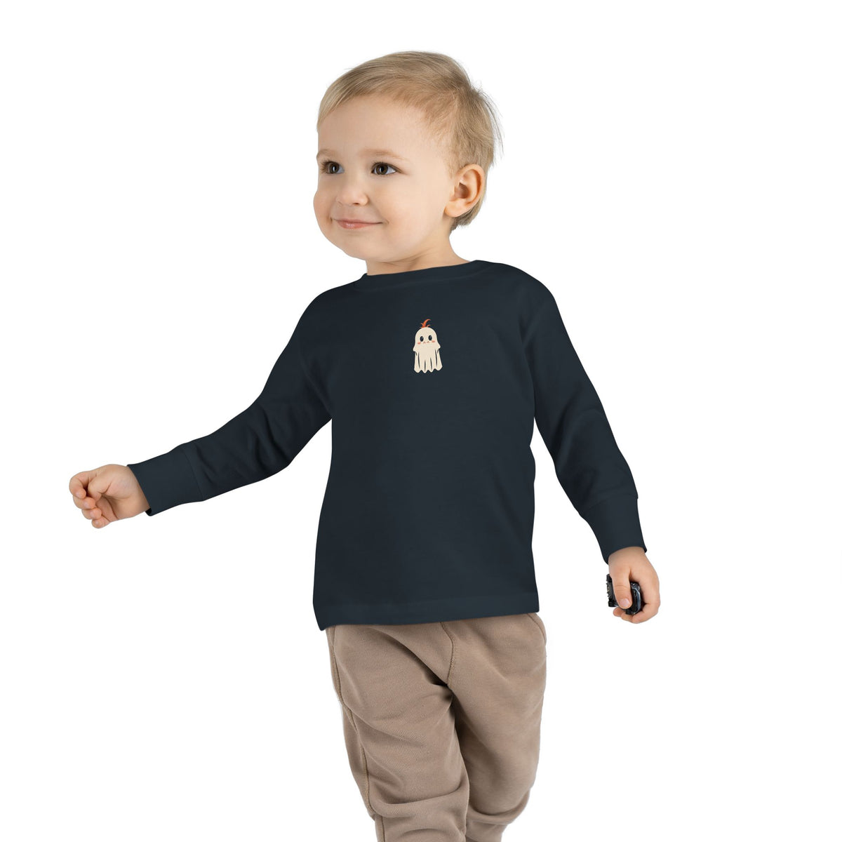 Little Ginger Ghost Toddler Long Sleeve Tee