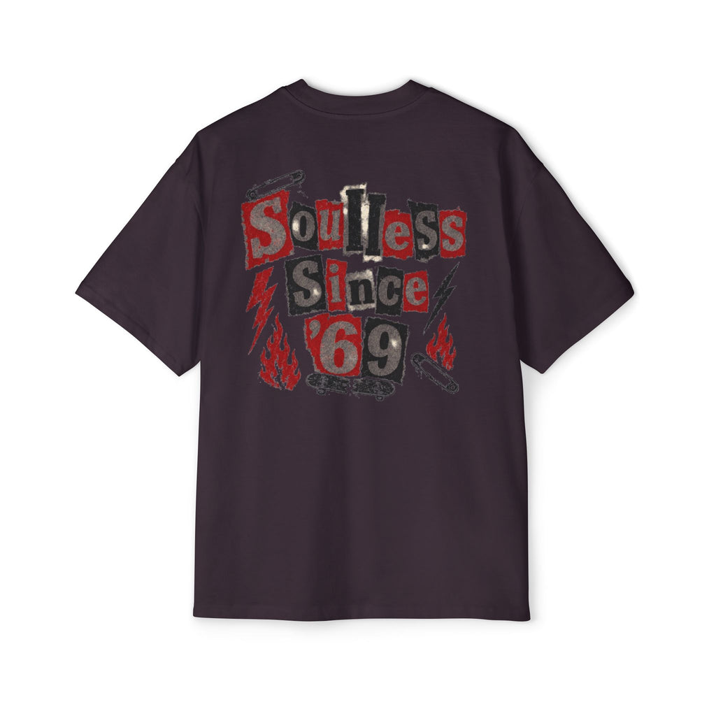 Soulless Since '69 Oversized Tee — Vintage Punk Graphic T‑Shirt