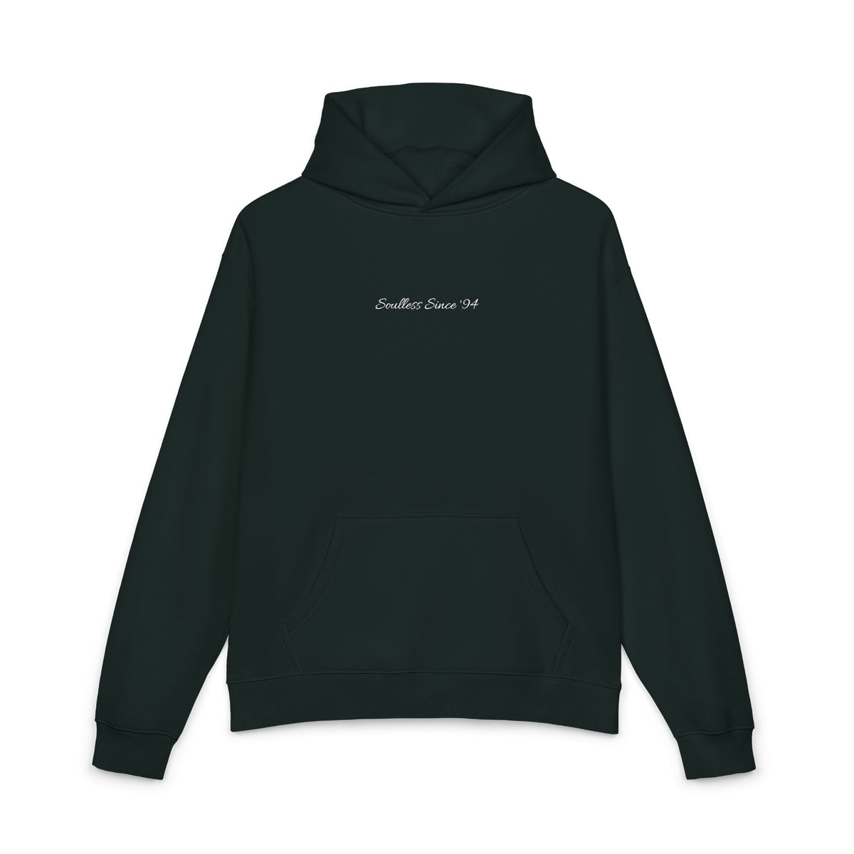 Hoodie — Monogram Crest Relaxed Hoodie with 'Gentlemen Since 94' Embroidery