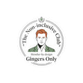 Gingers Only Vinyl Sticker — "The Non-inclusive Club" Kiss-Cut Laptop Decal