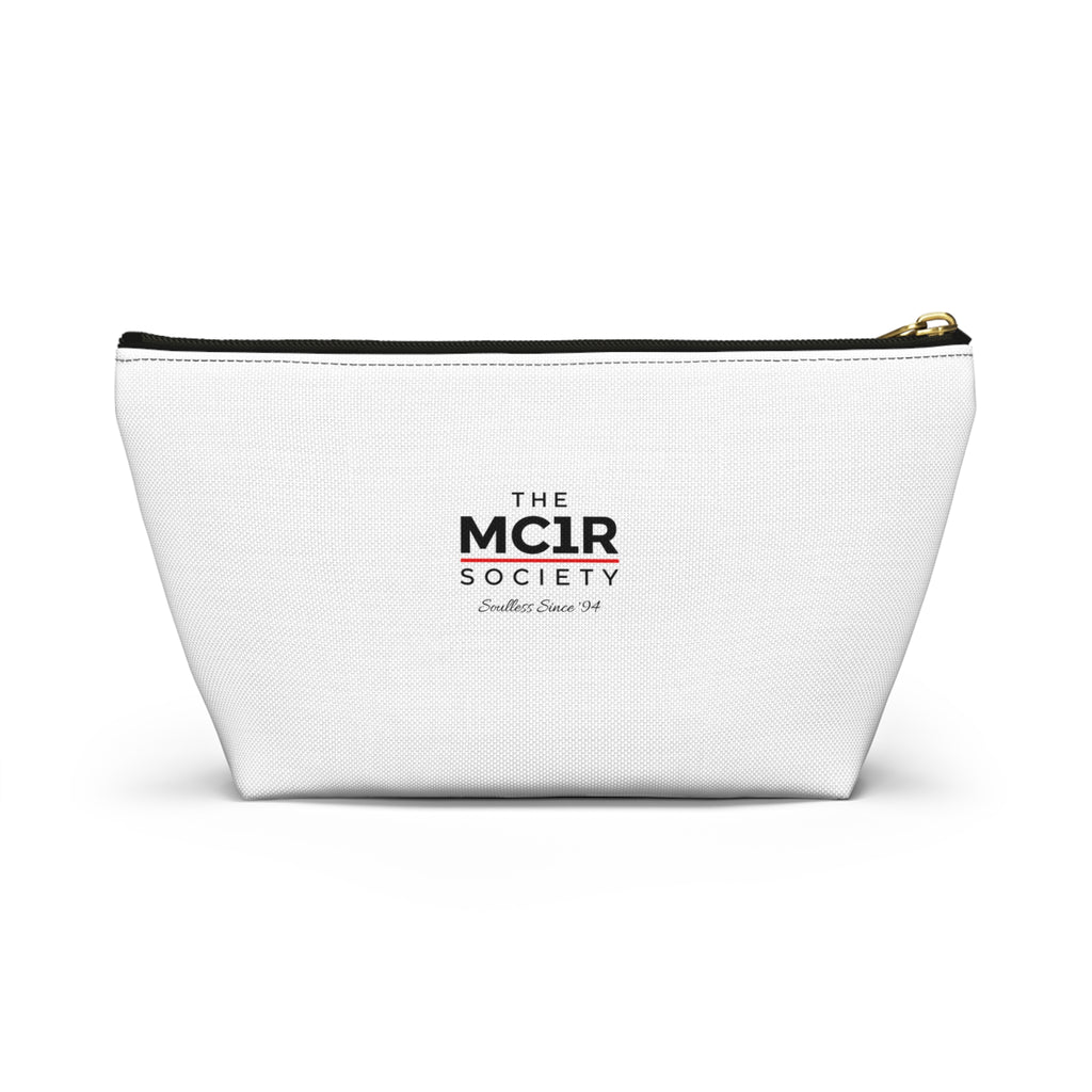 Monogram Accessory Pouch — The MC1R Society Cosmetic Bag