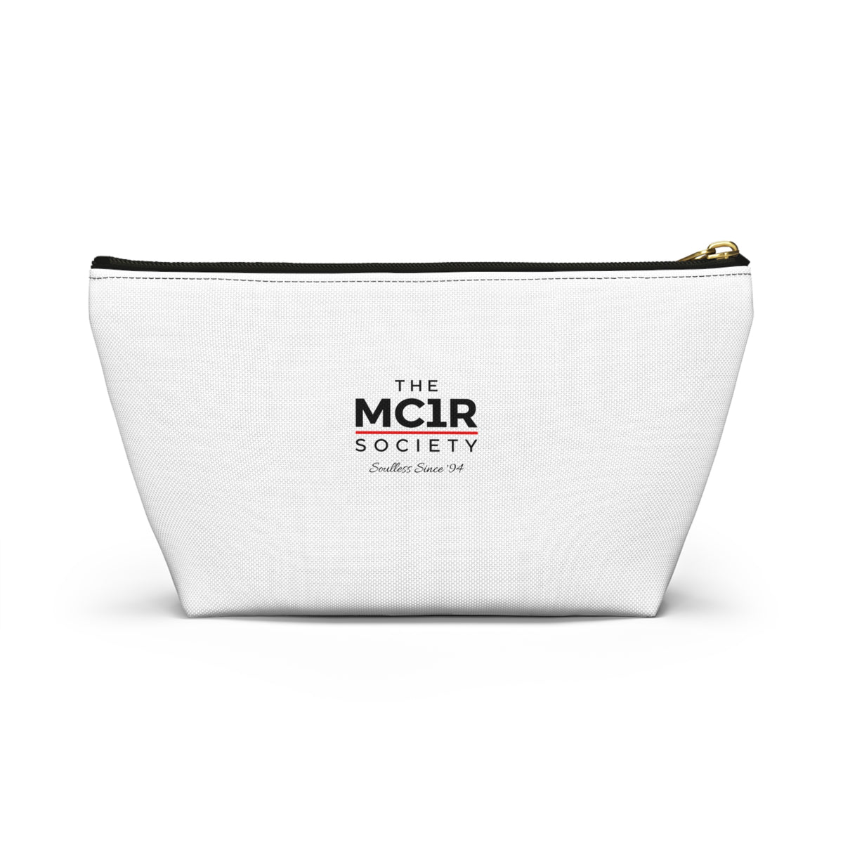 Monogram Accessory Pouch — The MC1R Society Cosmetic Bag