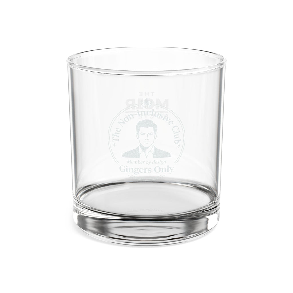 Engraved Whiskey Glass — 10.5oz Rocks Tumbler for Redheads