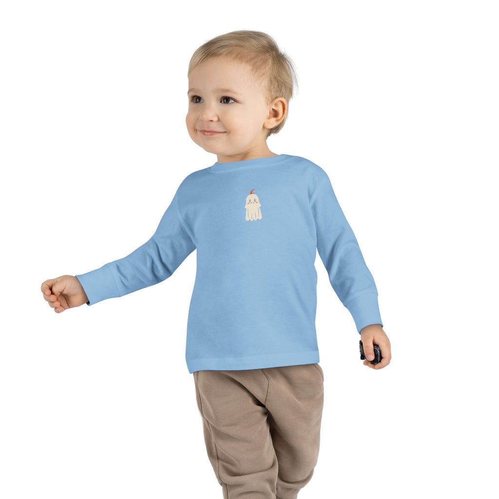 Little Ginger Ghost Toddler Long Sleeve Tee