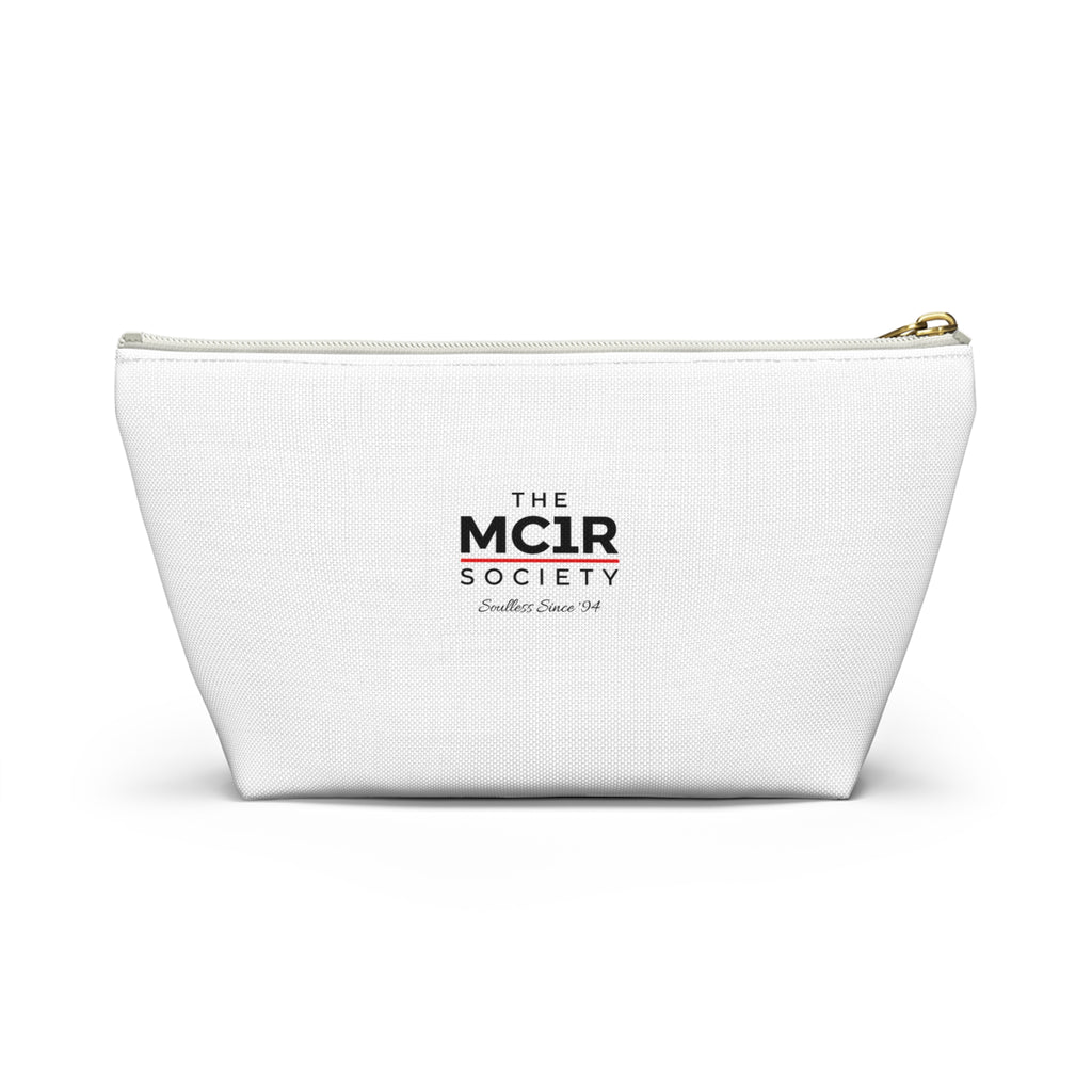 Monogram Accessory Pouch — The MC1R Society Cosmetic Bag
