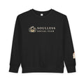 Soulless Social Club Toddler Sweatshirt — Pumpkin & Ghost Crewneck