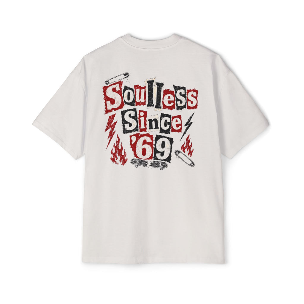Soulless Since '69 Oversized Tee — Vintage Punk Graphic T‑Shirt