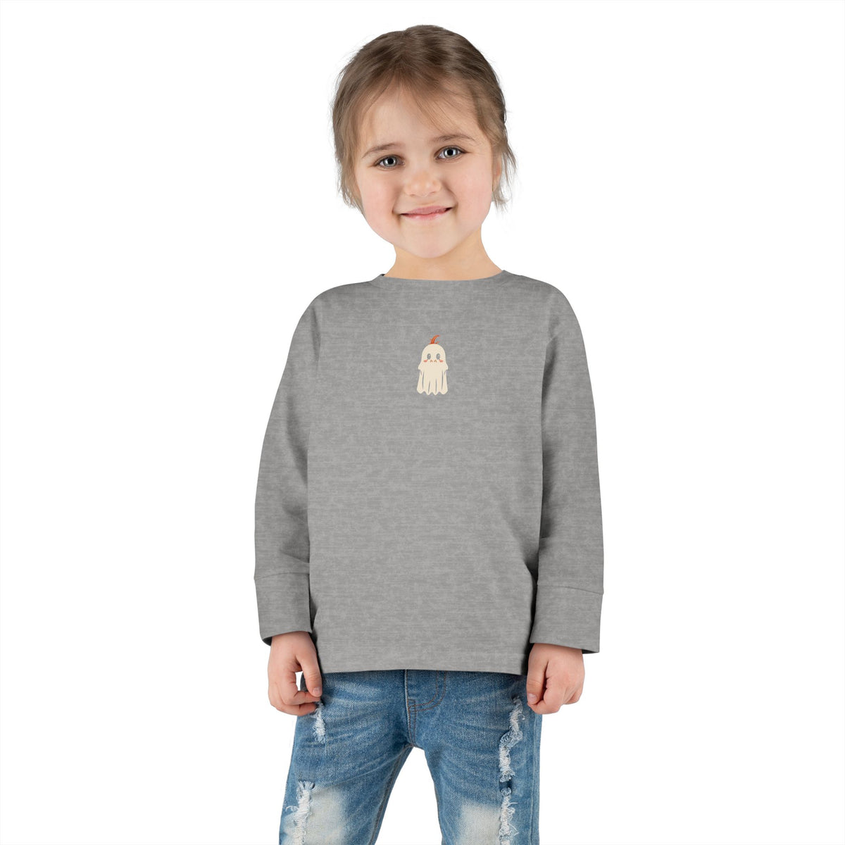 Little Ginger Ghost Toddler Long Sleeve Tee
