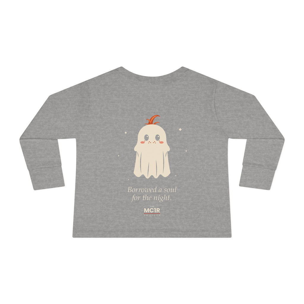 Little Ginger Ghost Toddler Long Sleeve Tee