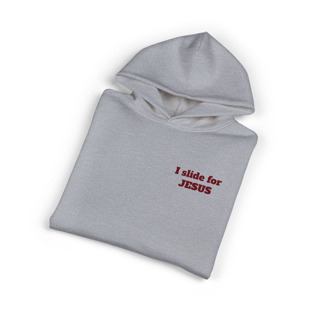 Slide for Jesus Hoodie — “You Gingas Know I Slide for JESUS” Black Relaxed Pullover