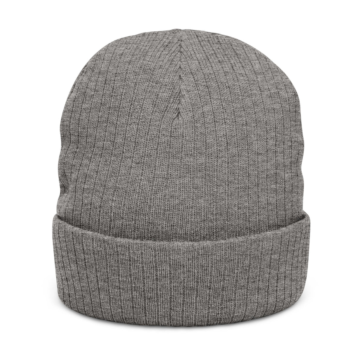 Ginger Ghost Embroidered Ribbed Beanie