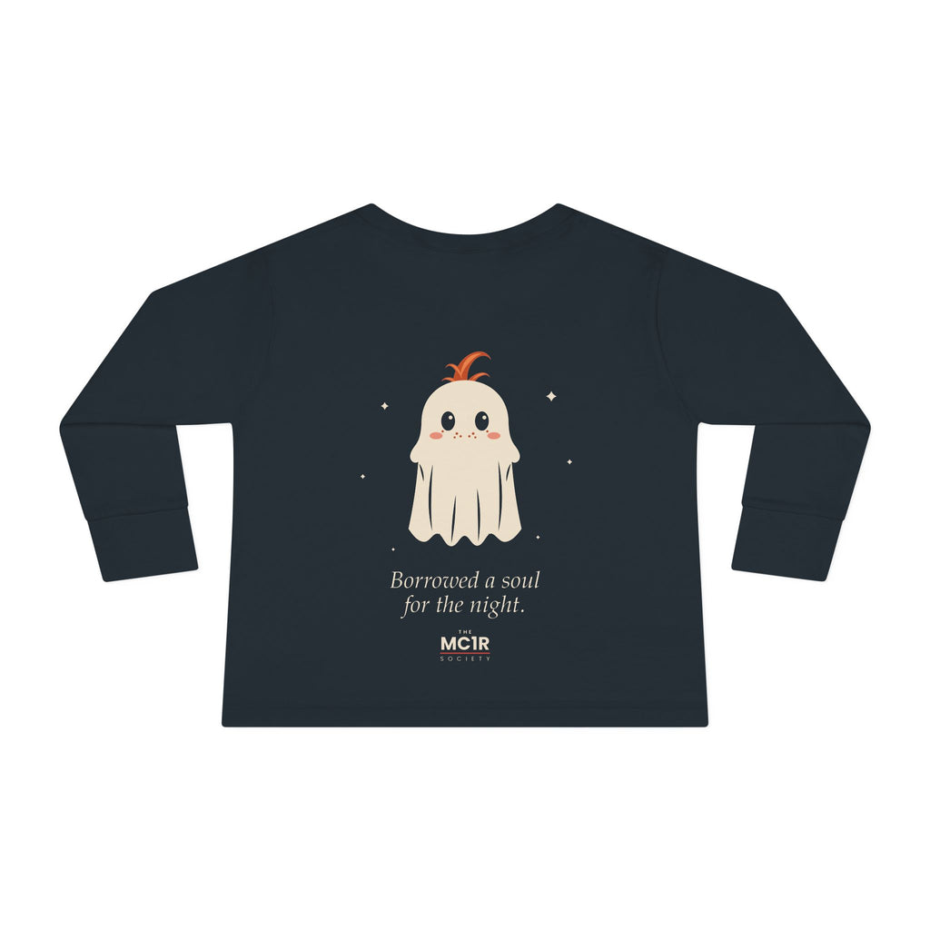 Little Ginger Ghost Toddler Long Sleeve Tee