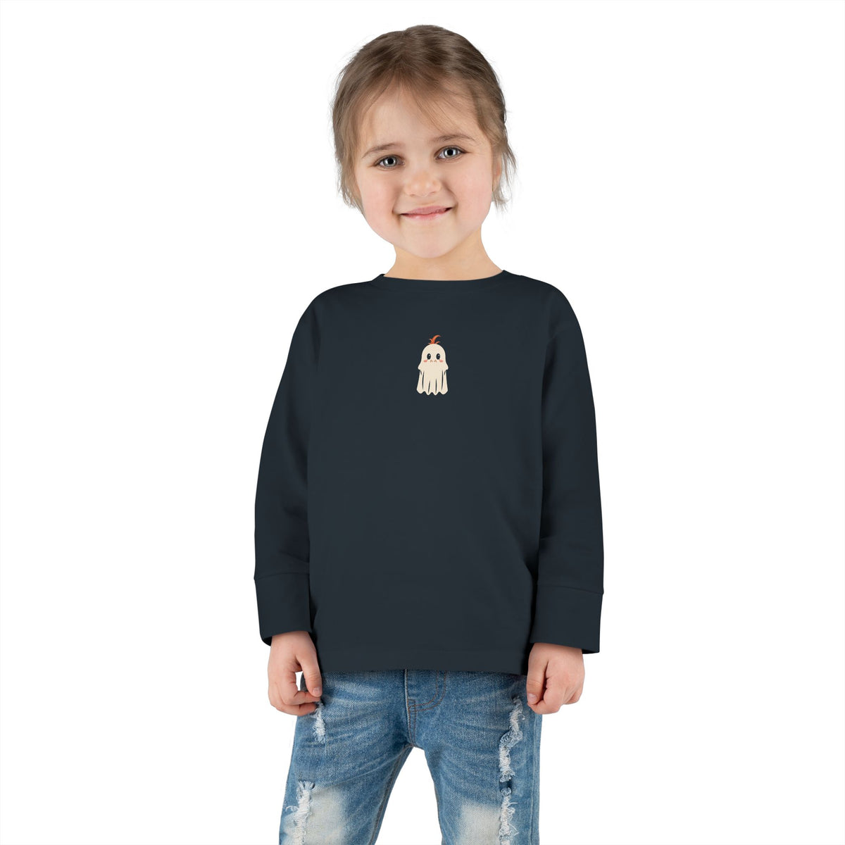 Little Ginger Ghost Toddler Long Sleeve Tee