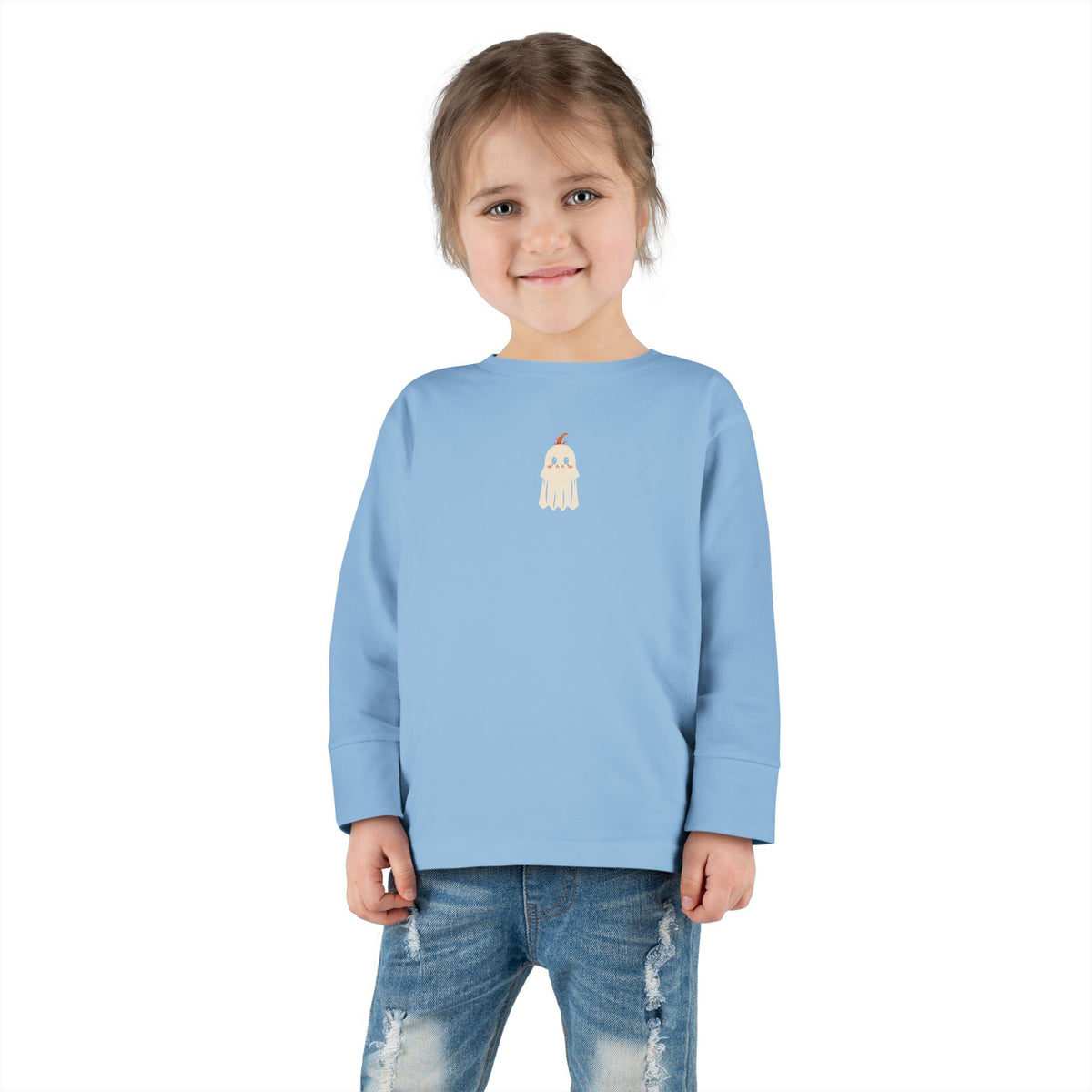 Little Ginger Ghost Toddler Long Sleeve Tee