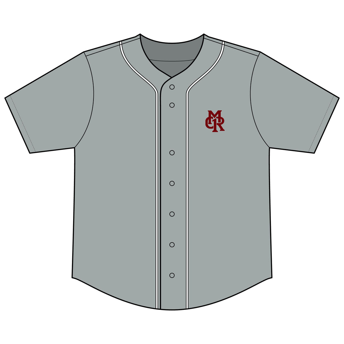 Gingers Only 'Non-Inclusive Club' Baseball Jersey