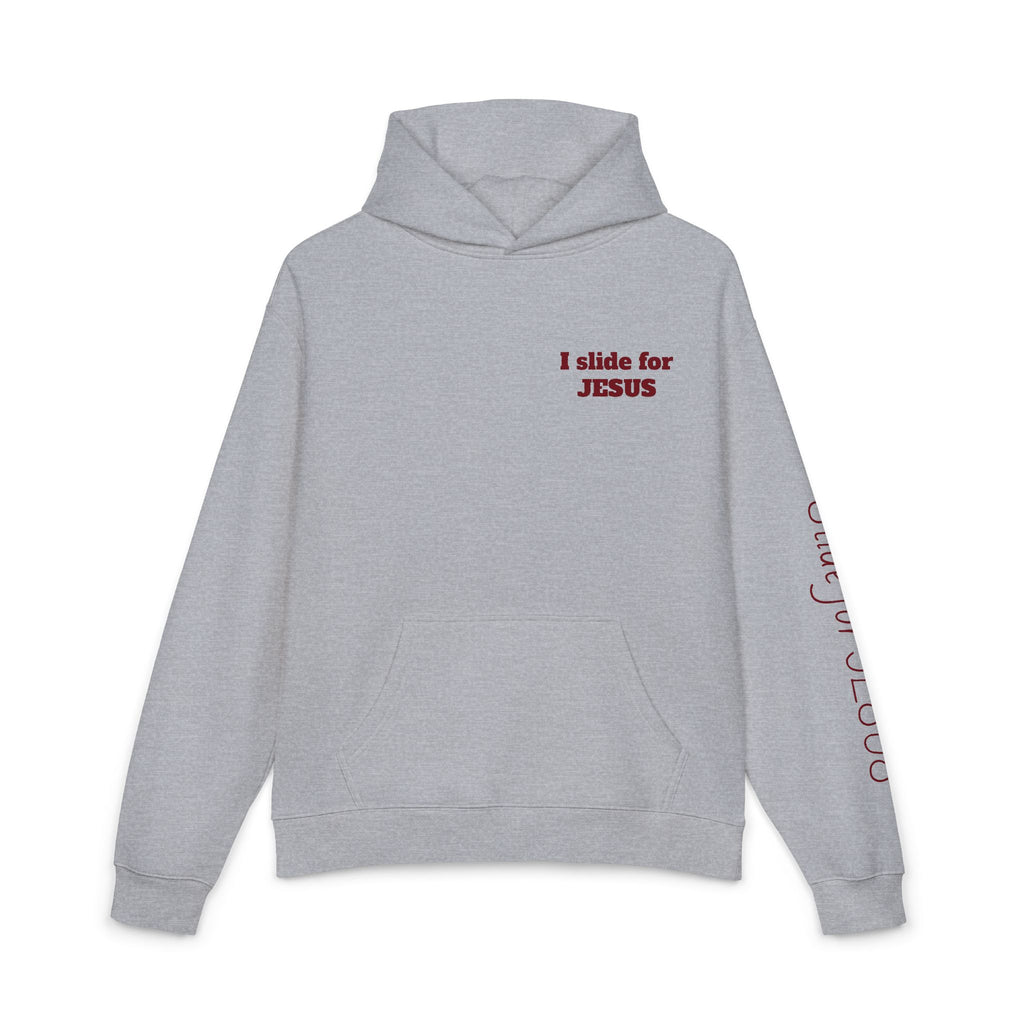 Slide for Jesus Hoodie — “You Gingas Know I Slide for JESUS” Black Relaxed Pullover